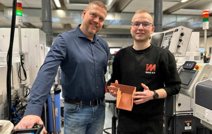 Dansk Industri sætter fokus på IMAS: Lærlingens idé blev til virksomhedens gevinst